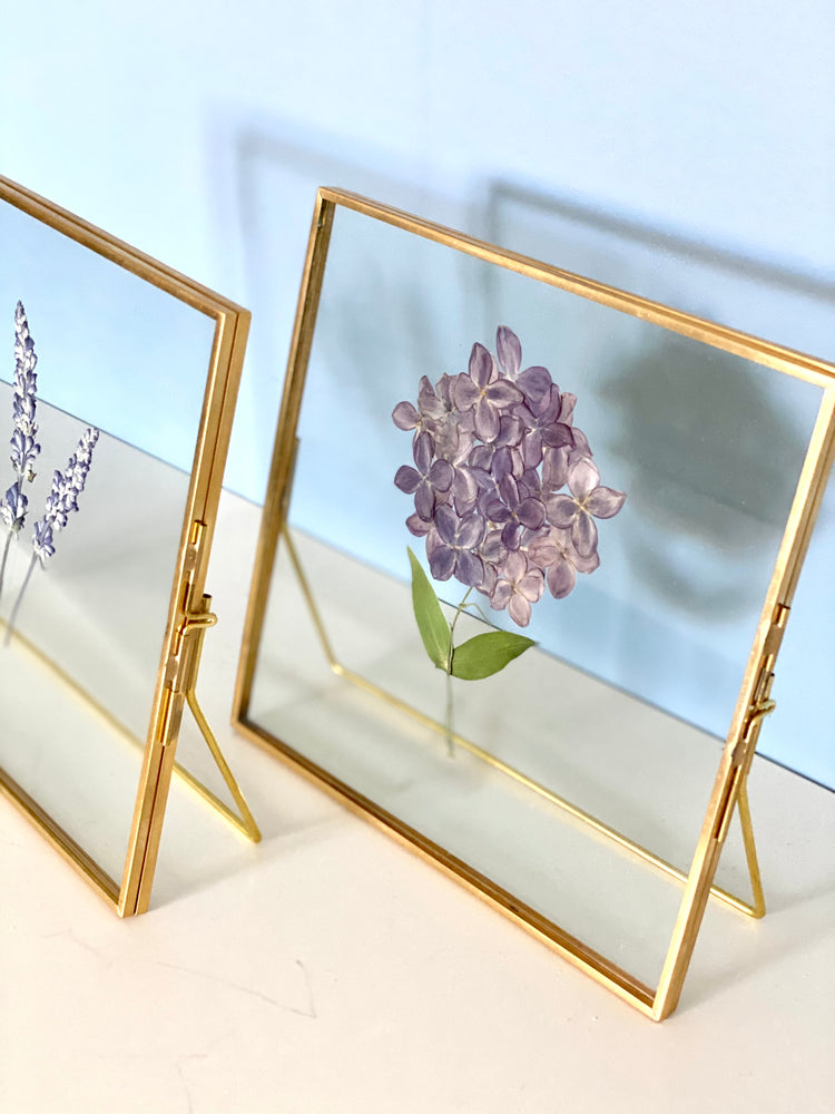 Standing Double Glass Frames | Set of 3 Collection - 6x6, 5x7, 6x8